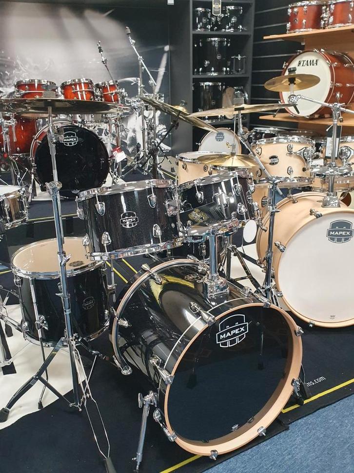 Mapex Venus: compleet met cymbalen, hardware en stoel!, Muziek en Instrumenten, Drumstellen en Slagwerk, Nieuw, Sonor, Ophalen of Verzenden