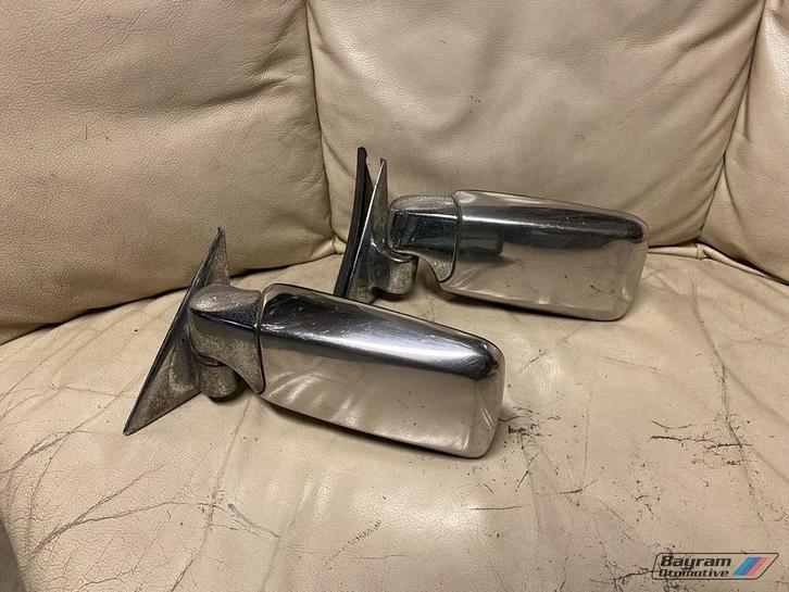 Bmw E12 buitenspiegel links chroom type2 3-serie spiegel e12, Auto-onderdelen, Spiegels, BMW, Gebruikt, Ophalen of Verzenden