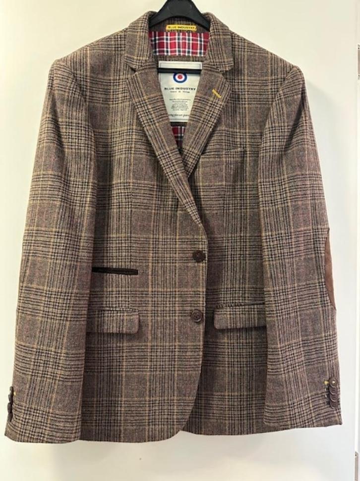 Winter jacket Lucky coin Blue Industry, Kleding | Heren, Jassen | Winter, Zo goed als nieuw, Maat 52/54 (L), Bruin, Ophalen