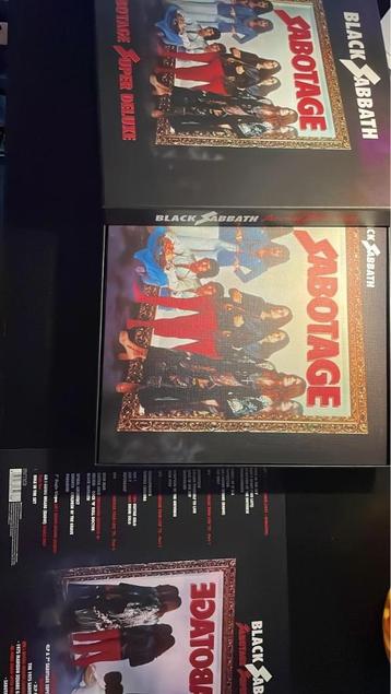 Black Sabbath Sabotage super deluxe beschikbaar voor biedingen
