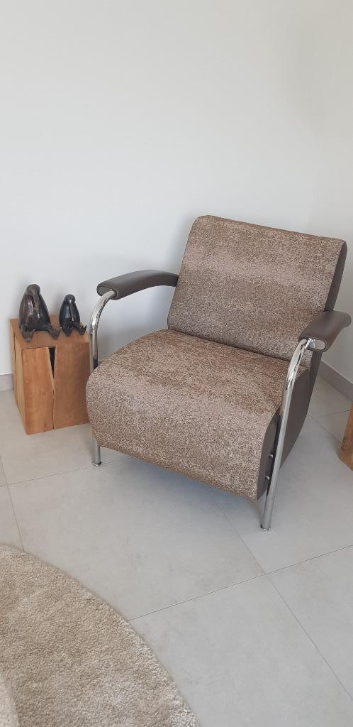 Leolux scylla, Huis en Inrichting, Fauteuils, Zo goed als nieuw, Stof, Ophalen