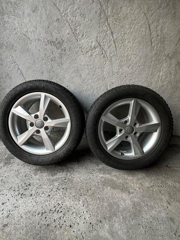 Pneus hiver Audi A3 avec jantes alu d’origine beschikbaar voor biedingen
