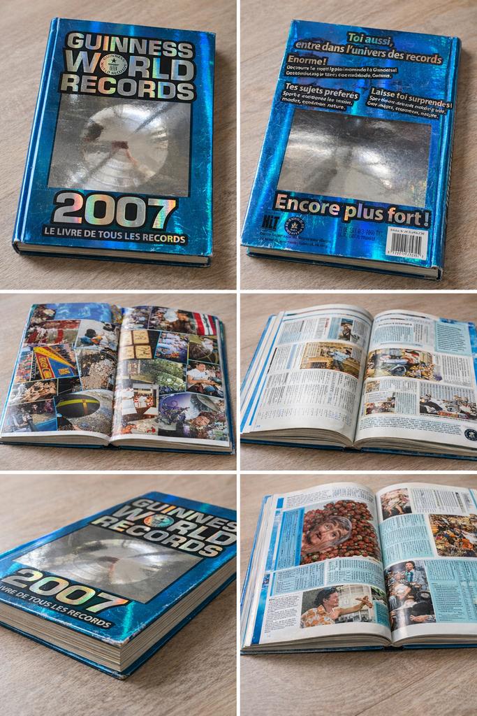 Guinness World Records 2007 (FR) Geïllustreerd cultboek, Boeken, Kinderboeken | Jeugd | 10 tot 12 jaar, Gelezen, Non-fictie, Verzenden