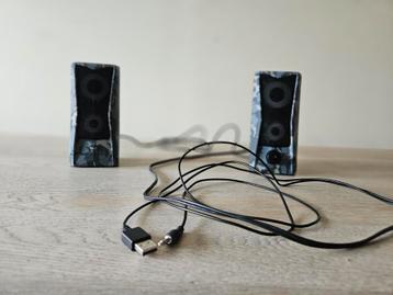PC boxen TRUST usb, Enlèvement, Comme neuf