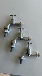 3 schell kraantjes, Doe-het-zelf en Bouw, Hang- en Sluitwerk, Ophalen, Zo goed als nieuw