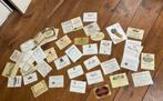 Lot d'anciennes étiquettes de bouteilles de vin 1960/1970/80, Collections, Enlèvement ou Envoi