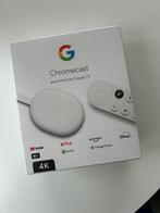 Google Chromecast 4k Nieuw, Audio, Tv en Foto, Mediaspelers, Nieuw, Ophalen