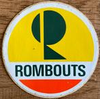 Sticker KOFFIE ROMBOUTS, Ophalen of Verzenden, Zo goed als nieuw, Merk