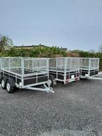 Dubbelasser met of zonder loofrekken of verhoogde, Auto diversen, Aanhangers en Bagagewagens, Ophalen, Nieuw