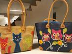 Rieten mandjes, Handtassen en Accessoires, Tassen | Damestassen, Ophalen, Zo goed als nieuw, Overige typen