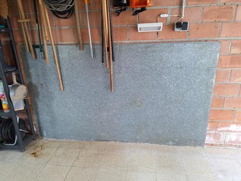 Stevige zinken plaat, Doe-het-zelf en Bouw, Metalen, Zo goed als nieuw, Overige metalen, Ophalen