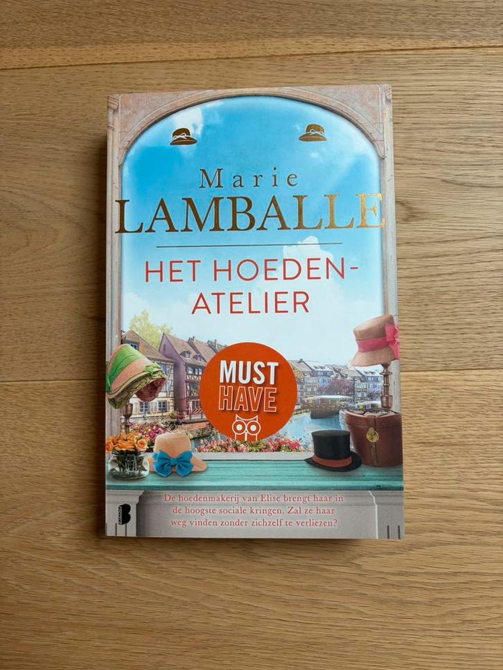 Het hoedenatelier van Marie Lamballe, Boeken, Romans, Zo goed als nieuw, Ophalen of Verzenden