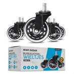 5 nieuwe wielen voor bureaustoelen, Huis en Inrichting, Bureaustoelen, Ophalen of Verzenden, Nieuw, Bureaustoel