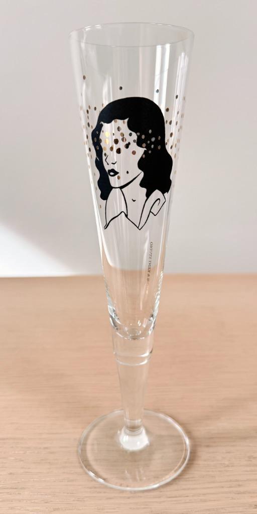 Ritzenhoff / Goldnacht Champus / WAYNE & KENT STUDIO / 1997, Antiek en Kunst, Antiek | Glaswerk en Kristal, Ophalen of Verzenden