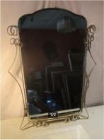 Magnifique miroir rétro avec cadre en métal - 75x59, Maison & Meubles, Accessoires pour la Maison | Miroirs, Comme neuf, Enlèvement ou Envoi