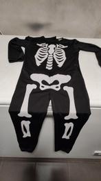 Halloween skelet pak verkleedkleding, Ophalen of Verzenden, Gebruikt, 122 t/m 128, Jongen of Meisje