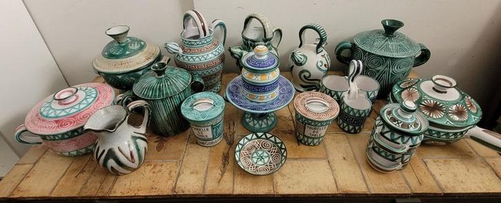 Robert Picault Vallauris Vintage Jackpot, Antiek en Kunst, Antiek | Keramiek en Aardewerk, Ophalen of Verzenden