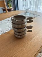 5 coupelles en grès, Huis en Inrichting, Keuken | Servies, Zo goed als nieuw