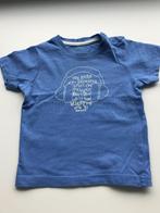 Blauwe t-shirt met koptelefoon maat 86, Kinderen en Baby's, Ophalen of Verzenden, Zo goed als nieuw, Jongetje, Shirtje of Longsleeve
