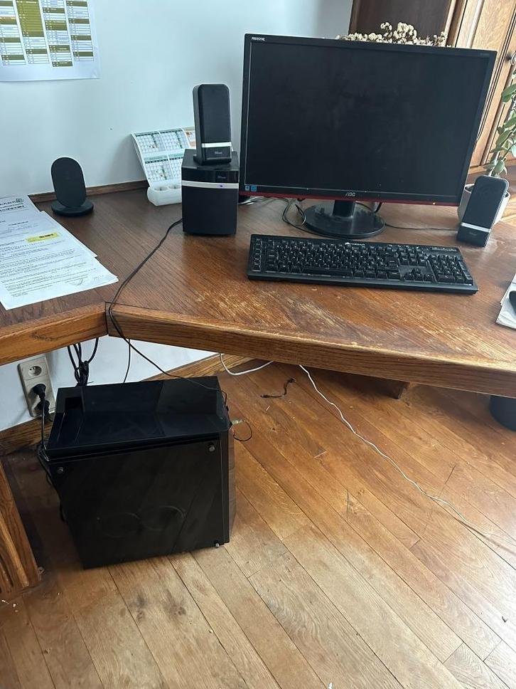 Computer Msi, Computers en Software, Desktop Pc's, Gebruikt, HDD, SSD, 16 GB, Met videokaart, Met monitor, Gaming, Ophalen