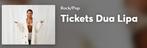 Tickets Dua Lipa - Radical Optimism Tour 11/06/2025, Tickets en Kaartjes, Twee personen