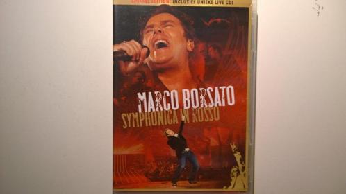 Marco Borsato - Symphonica In Rosso (DVD), Cd's en Dvd's, Dvd's | Muziek en Concerten, Zo goed als nieuw, Muziek en Concerten