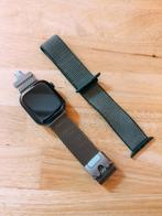 Apple Watch Series 10 Titanium (GPS + Cellular) + bandjes, Ophalen, Zwart, IOS, Zo goed als nieuw