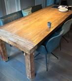 Massief hout tafel 260x100, Huis en Inrichting, Ophalen, Rechthoekig, Overige houtsoorten, 200 cm of meer