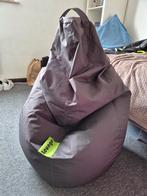Pouf poire LOUNGE avec poignée et double tirette 110cm x 60, Maison & Meubles, Sièges-poires, Enlèvement, Comme neuf, Pouf