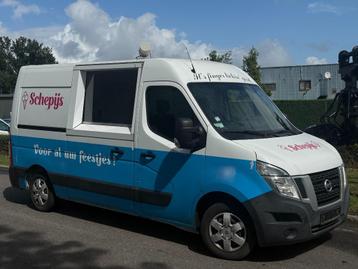 Nissan NV400 L2H2 2.3 dCi | FoodTruck | Ijskar | Ingericht beschikbaar voor biedingen