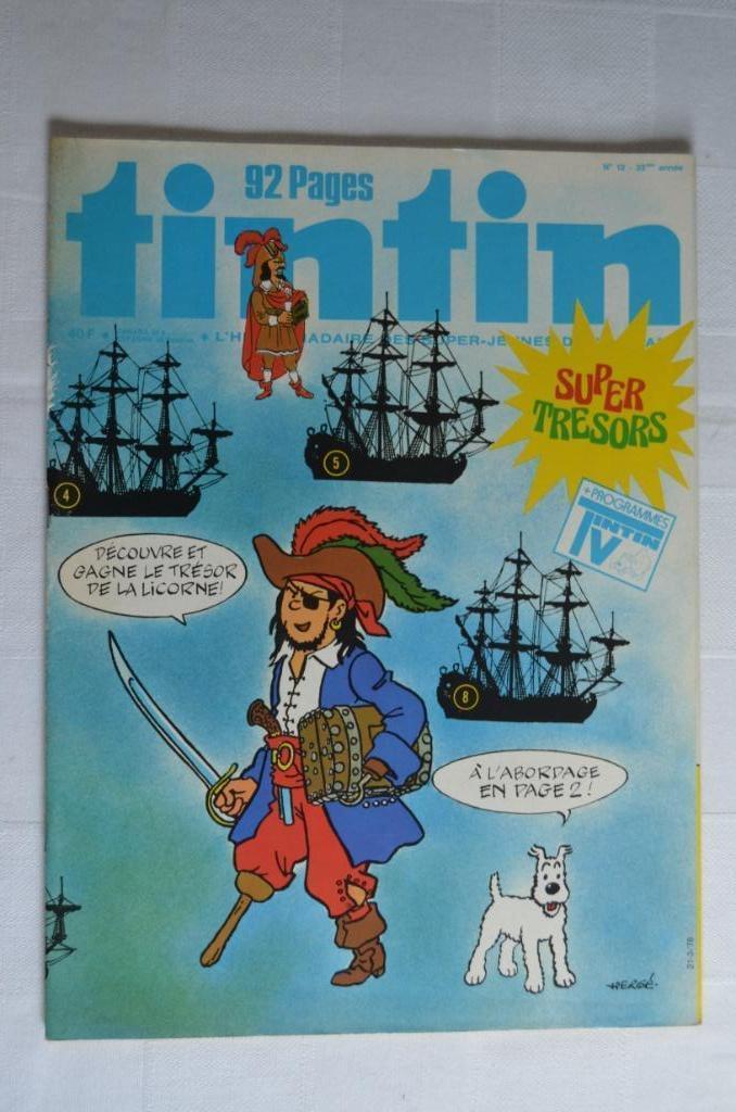 ② 14 Revues hebdomadaires Le journal de Tintin — Journaux & Revues —  2ememain
