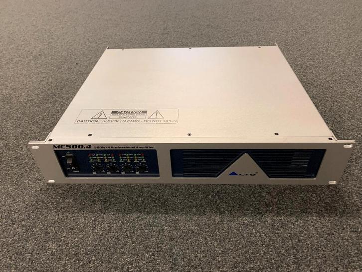 Alto MC500,4// 4 -Kanaals Power Amplifier, Muziek en Instrumenten, Effecten, Ophalen