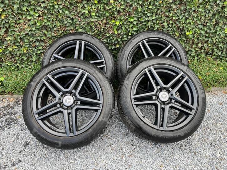 Rial M10X winterset Mercedes GLA, Auto-onderdelen, Banden en Velgen, Band(en), Winterbanden, 19 inch, 235 mm, Personenwagen, Gebruikt
