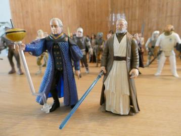 Différentes figurines articulées de Star Wars