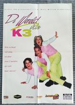 Retro poster K3, 40/60 cm. De wereld van K3, Cd's en Dvd's, Dvd's | Muziek en Concerten, Ophalen, Zo goed als nieuw