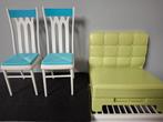 Vintage Barbie Mattel stoelen en sofa 2005 2006, Ophalen of Verzenden, Gebruikt, Barbie