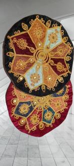2 housses de coussins, Verzenden, Gebruikt, Overige kleuren, Rond