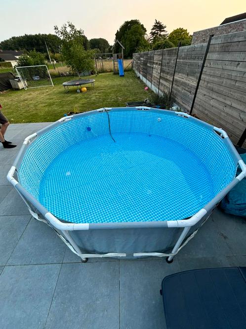 Zwembad, Tuin en Terras, Zwembaden, Zo goed als nieuw, Opzetzwembad, Minder dan 80 cm, Minder dan 200 cm, 200 tot 300 cm, Ovaal