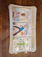 Wii balance board met 3 games, Games en Spelcomputers, Games | Nintendo Wii, Ophalen of Verzenden, Zo goed als nieuw