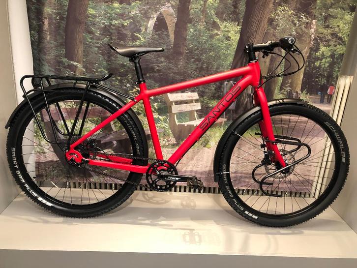 Santos 4.29 (Adventure Lite) Rohloff Shimano D., Vélos & Vélomoteurs, Vélos | BMX & Freestyle, Neuf, Aluminium, Enlèvement ou Envoi