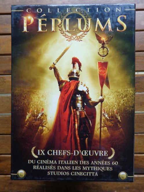 )))  Coffret 9 Films Péplums //  Cinéma Italien année 60 (((, Cd's en Dvd's, Dvd's | Avontuur, Nieuw in verpakking, Boxset, Alle leeftijden