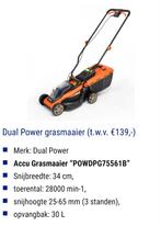 Grasmaaier batterij, Tuin en Terras, Grasmaaiers, Nieuw, 30 t/m 39 cm, Accu-grasmaaier, Powerplus