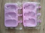 Lot de 2 moules à glaces en silicone, Maison & Meubles, Enlèvement ou Envoi