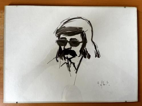 "Freddy Horion" - tekening door Jef Wauters, Antiek en Kunst, Kunst | Schilderijen | Modern, Ophalen of Verzenden