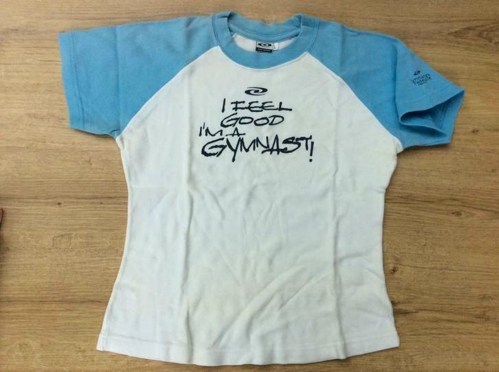 T-shirt: I feel good I’m a gymnast (Large) - gymfed, Sport en Fitness, Turnen, Gebruikt, Ophalen of Verzenden