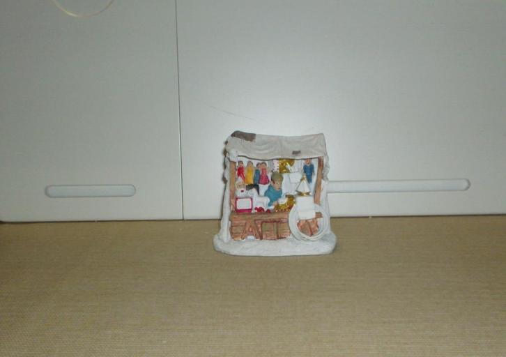 Kerstdorp kraampje, Diversen, Kerst, Gebruikt, Ophalen of Verzenden