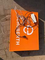 Lichtreclame bord werkend premium helmen merk Schubert, Ophalen, Zo goed als nieuw