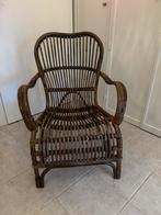 Chaise en rotin marron foncé, Maison & Meubles, Osier ou Rotin, Brun, Enlèvement, Utilisé