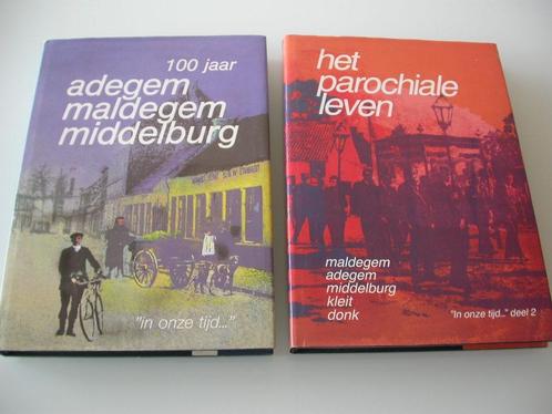 100 jaar Adegem Maldegem Middelburg, Livres, Histoire & Politique, Comme neuf, Enlèvement ou Envoi