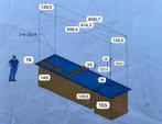 EPDM vijverdoek bassin 3D 1,5 mm, Tuin en Terras, Vijvers, Ophalen, Zo goed als nieuw